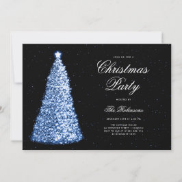 Elegante menú del programa Invitación a árbol de N