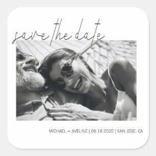 Elegante Minimalismo ⎥ Foto Guardar Pegatina De Fe