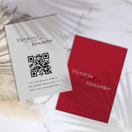 Elegante Minimalista Con Tarjeta De Alojamiento De