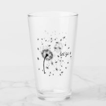 Elegante Minimalista Dejar Ir Diente de León Moder