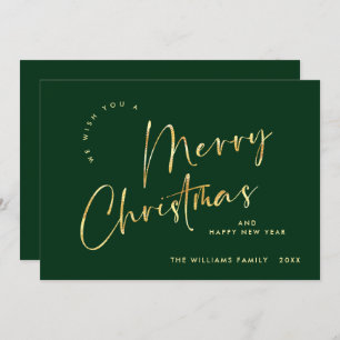 Elegante Minimalista Feliz de Navidad