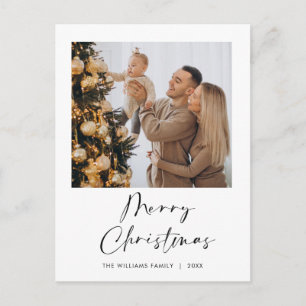 Elegante Minimalista Feliz de Navidad
