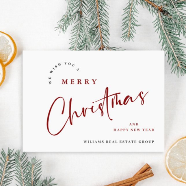 Elegante Minimalista Feliz de Navidad (Subido por el creador)