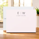 Elegante Minimalista moderno rosa Rubor Gracias<br><div class="desc">Expresar gratitud con estilo usando nuestras tarjetas Classic Elegant Modern Minimalista Monograma Gracias. Diseñadas meticulosamente, estas tarjetas combinan perfectamente la sofisticación atemporal con el minimalismo contemporáneo, lo que las convierte en la elección perfecta para transmitir su apreciación. Diseñadas con precisión y atención a los detalles, estas tarjetas de agradecimiento son...</div>