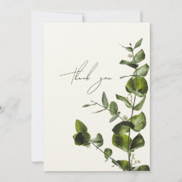 Elegante minimalista Sage Eucalyptus Tarjeta de ag