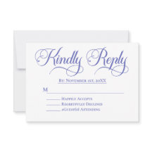 Elegante Minimalista Wedding RSVP