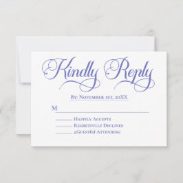 Elegante Minimalista Wedding RSVP