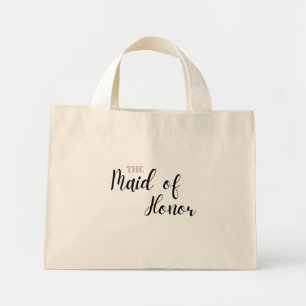 Elegante Mínimo Arte Mini Bolsa de Tote - Maid of