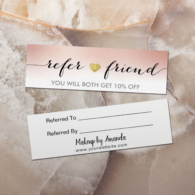 Elegante Mínimo Oro Rosa Oro Remisión (Subido por el creador)