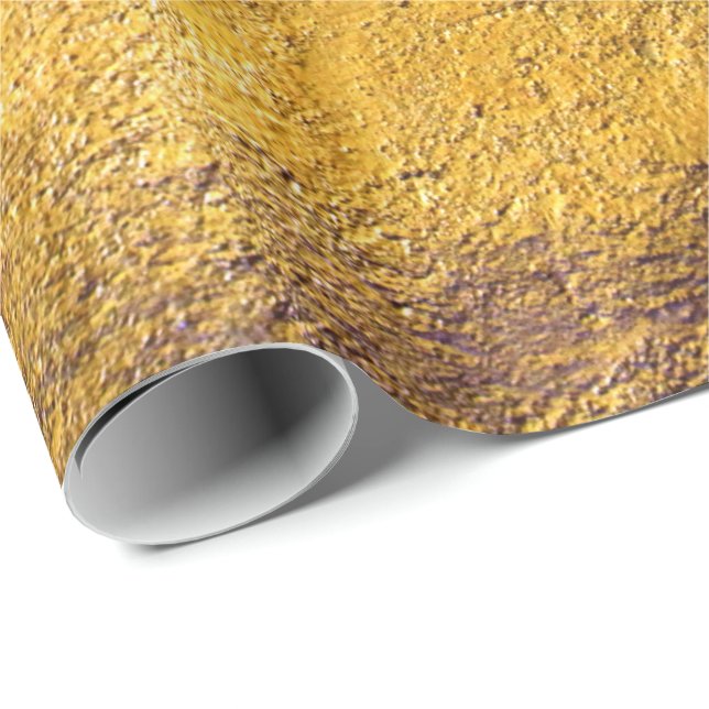 Elegante Moda Chiny Papel de envolver dorado (Esquina del rollo)