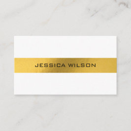 Elegante moda con tarjeta de visita de Relieve met