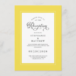 Elegante Moda de la recepción de la boda gris amar