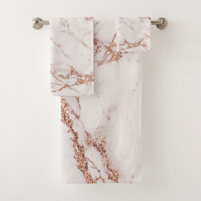 Elegante moda gris rosa gris purpurina mármol (In situ)