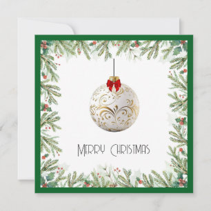 Elegante Moda moderna colorida bola de navidad