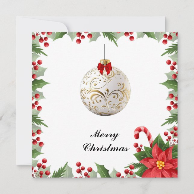 Elegante Moda moderna colorida bola de navidad (Anverso)