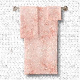 Elegante moda rosa rosa rosa purpurina mármol