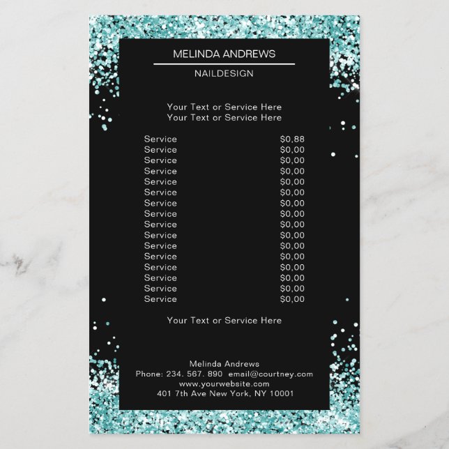 Elegante Moneda a ambos lados Volante (Atrás)