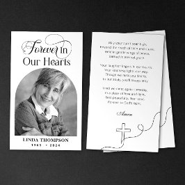 Elegante Monumento Para Siempre En Nuestra Tarjeta