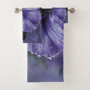 Elegante Morado Floral