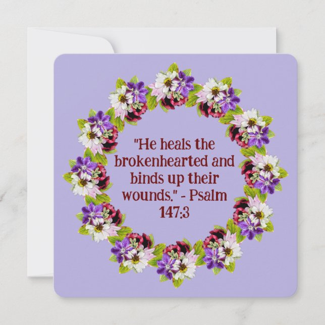 Elegante morado floral floral floral flor blanco r (Anverso)