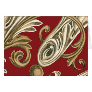 Elegante Motif Botánico con Tan Foliage