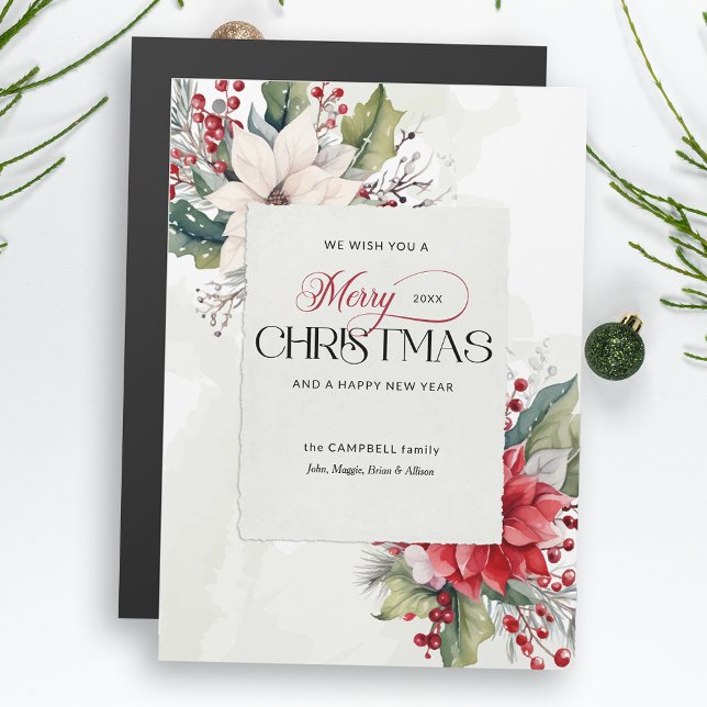 Elegante Navidad Botánico No-Foto (Subido por el creador)