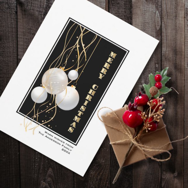 Elegante Navidad de Baudibles de Oro Negro (Subido por el creador)