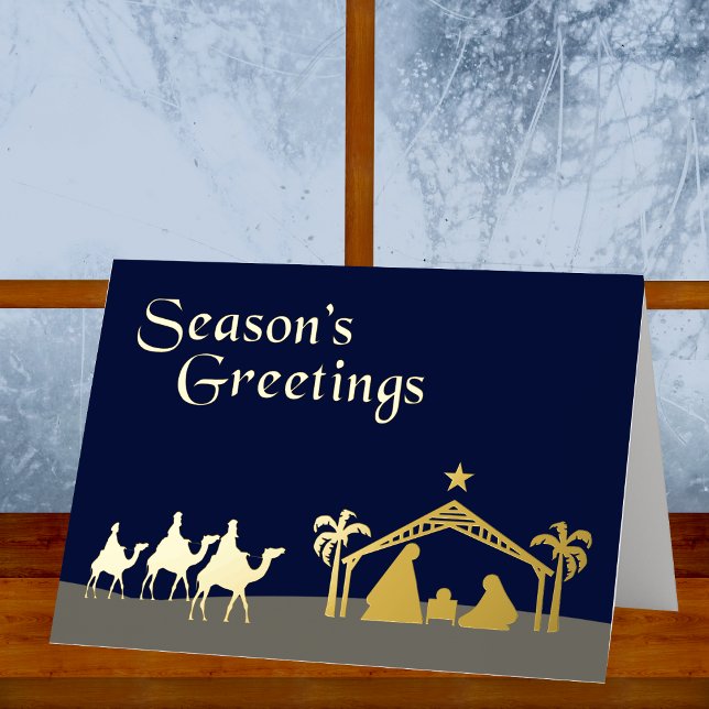 Elegante Navidad de la temporada de natividad (Subido por el creador)