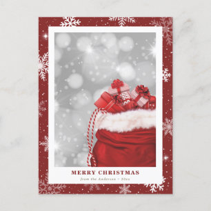 Elegante navidad de los ferris rojos