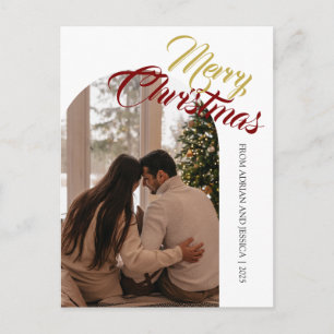 Elegante Navidad Minimalista Familia Moderna 1 F