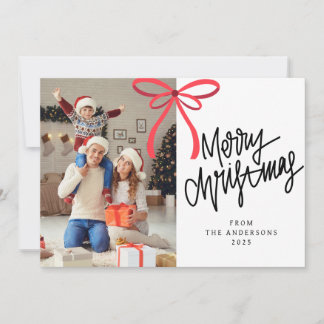 Elegante Navidad Minimalista | Foto de Familia Mod