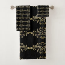 Elegante Negro Y Taupe