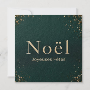 Elegante Noël Francés Alegres Fiestas Navidad