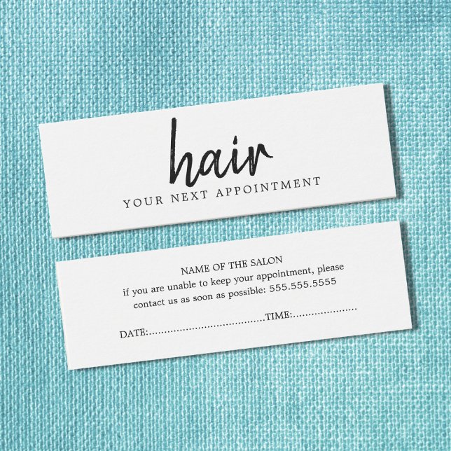 Elegante Nombramiento minimalista de pelo blanco n (Subido por el creador)