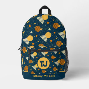Elegante Nombre Niños Deportivos Mochilas