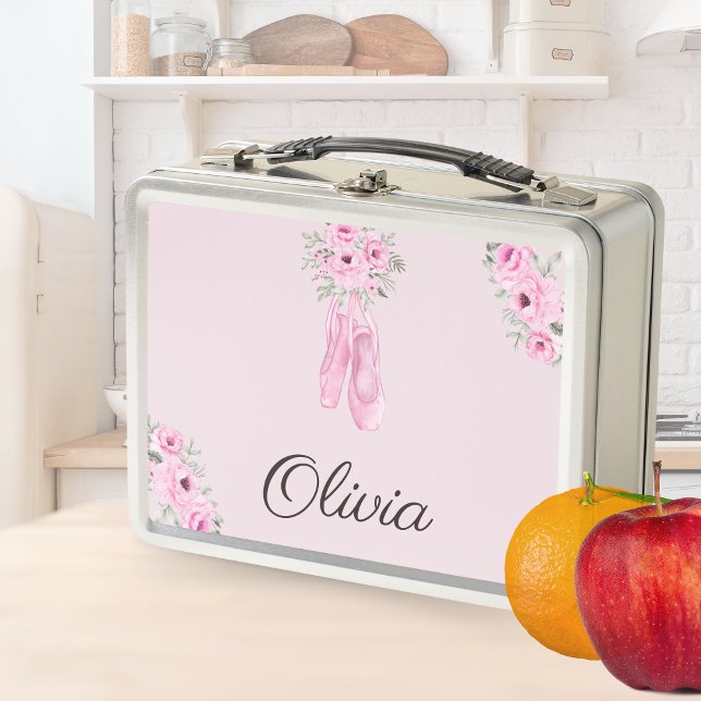 Elegante nombre personalizado de Ballerina Floral  (Subido por el creador)