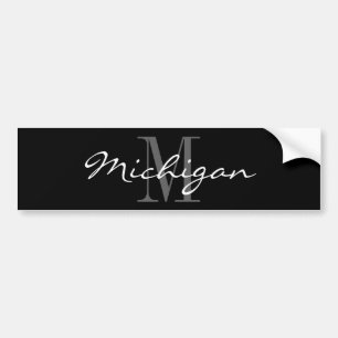Elegante nombre personalizado pegatinas de paracho