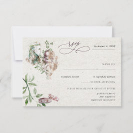 Elegante Norse Viking Wedding RSVP
