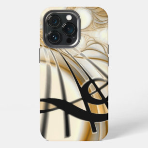 Elegante Nota Musical Funda para iPhone 13 Pro