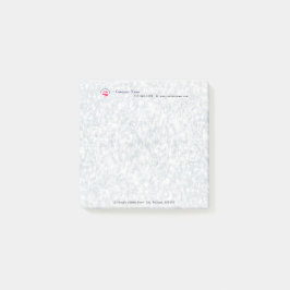 Elegante Notas Promocionales Post-It - Fizzy Water