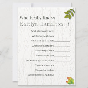 Elegante Oak Otoño Maravilloso Boda Minimalista