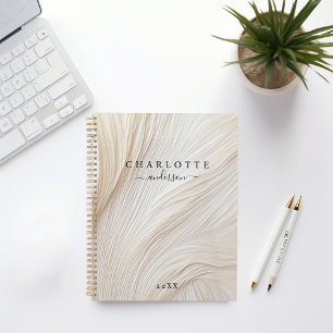 Elegante, olas, planificador