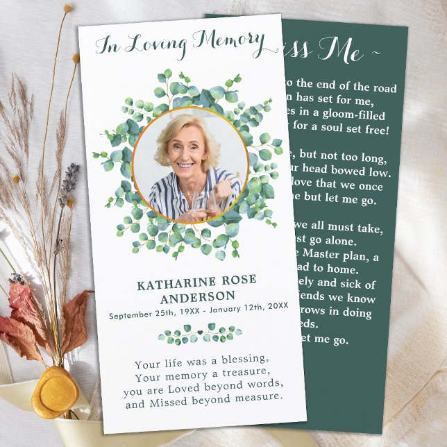 Elegante Oración funeraria de la fotografía de la  (Subido por el creador)