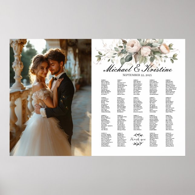 Elegante organigrama de los bodas fotográficos, 19 (Frente)