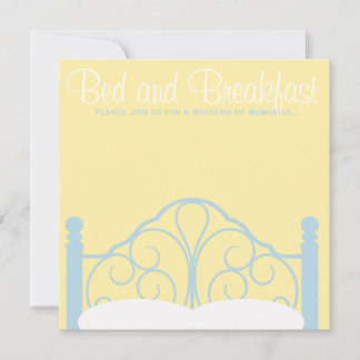 Elegante Ornate Inn Bed Frame Invitaciones