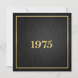 Elegante oro metálico 1975