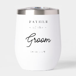 Elegante padre del novio