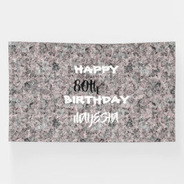 Elegante pancarta de aniversario 