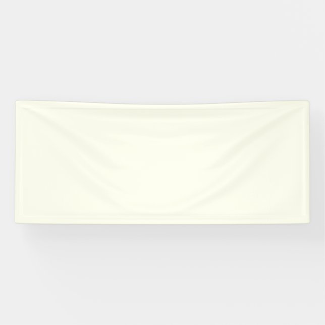 Elegante pancarta sólida de 6' (Horizontal)