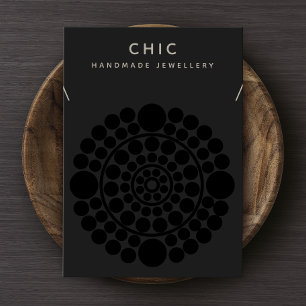 Elegante pantalla de color negro